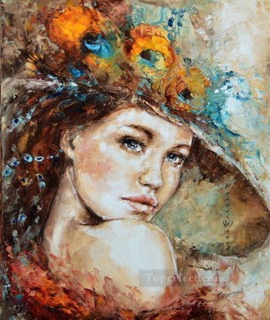 Mujer bonita 36 Impresionista Pinturas al óleo